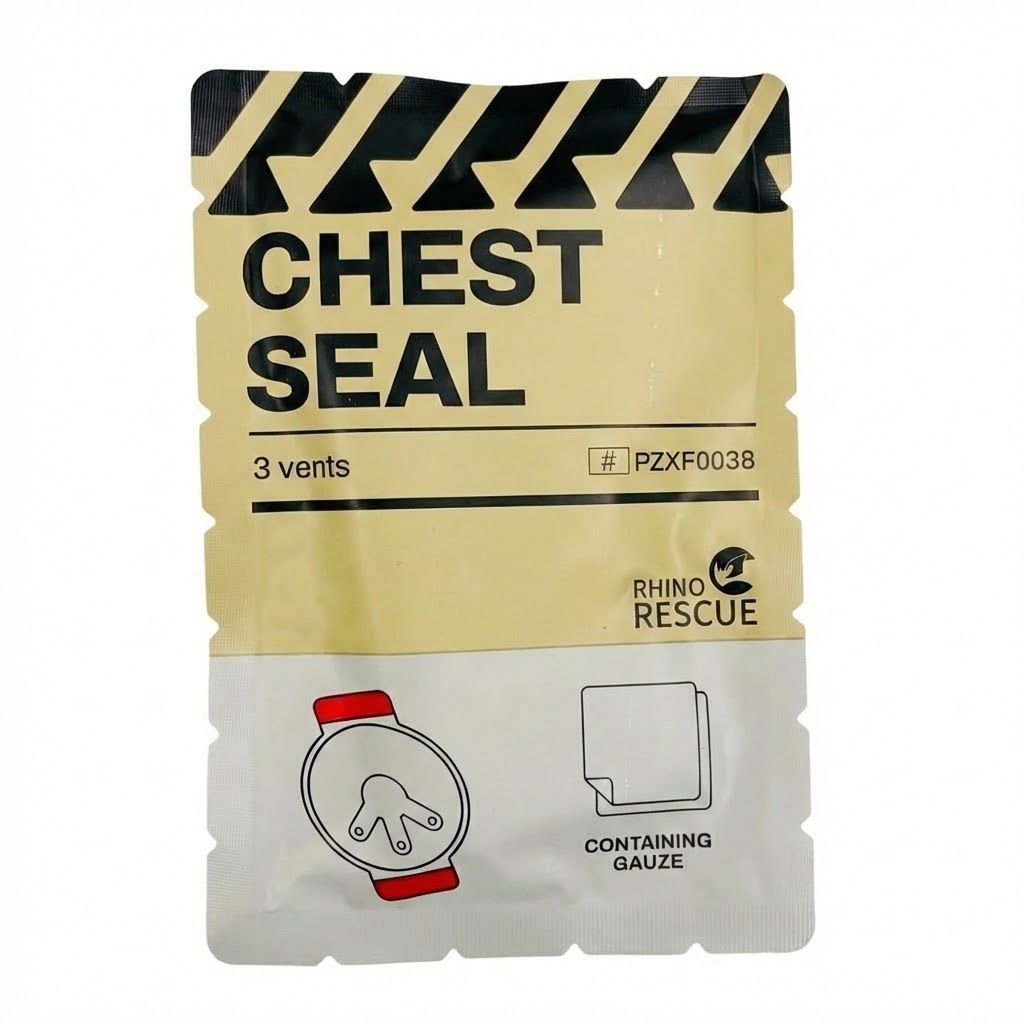 Окклюзионный пластырь вентилируемый RHINO Rescue CR-CS02 с доставкой по России | BreadyФото 0