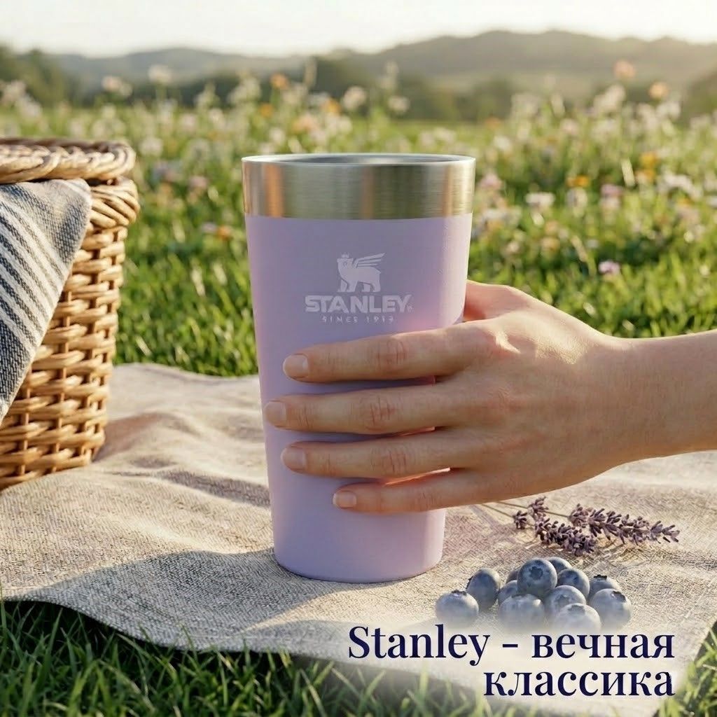Пинта Beer Pint STANLEY Adventure 473 ml, 10-02282-336 (цвет лавандовый) с доставкой по России | BreadyФото 3