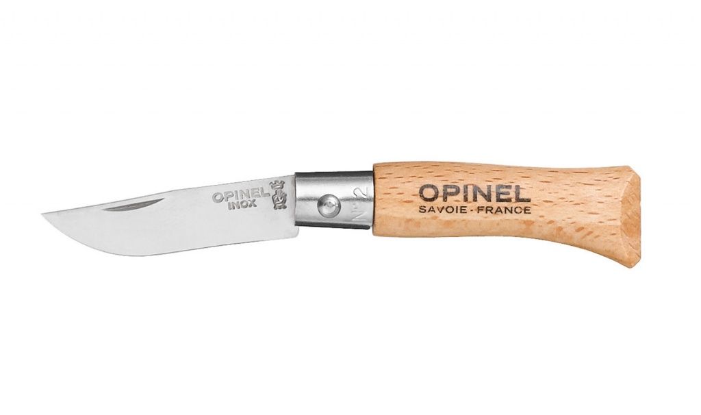 Нож складной Opinel №2 VRI Tradition Inox с доставкой по России и в Казахстан | Bready