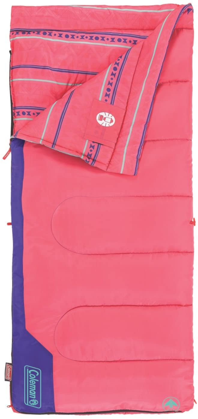 Спальный мешок детский Coleman Kids 50 (розовый) с доставкой по России и в Казахстан | BreadyФото 0