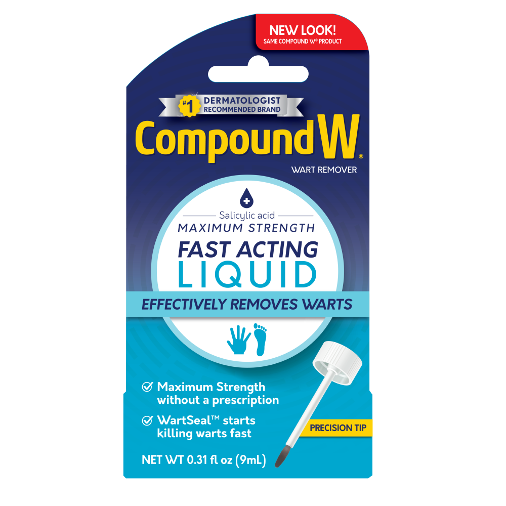 Быстродействующая жидкость для удаления бородавок Compound W Fast Acting Wart Removal Liquid с доставкой по России и в Казахстан | BreadyФото 0