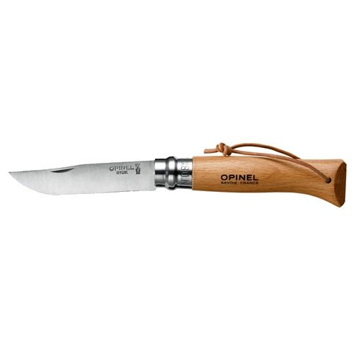 Нож складной Opinel №8 VRI Tradition Inox с темляком с доставкой по России и в Казахстан | Bready