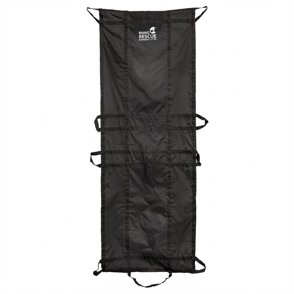 Многоразовые складные носилки Rhino Rescue MULTI-USE DISPOSABLE LITER DJRT0024 (черные) с доставкой по России и в Казахстан | BreadyФото 0