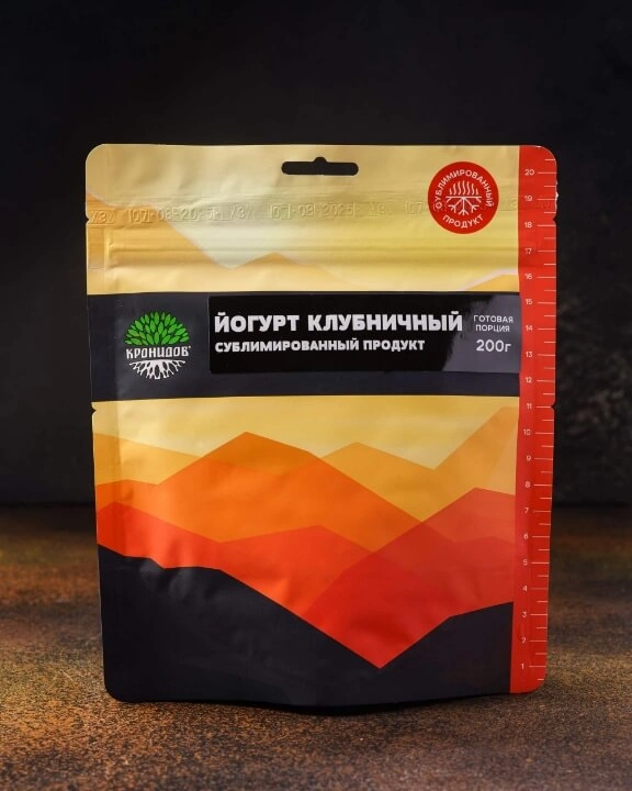 Сублимированный Йогурт клубничный 50 г Кронидов с доставкой по России | BreadyФото 4