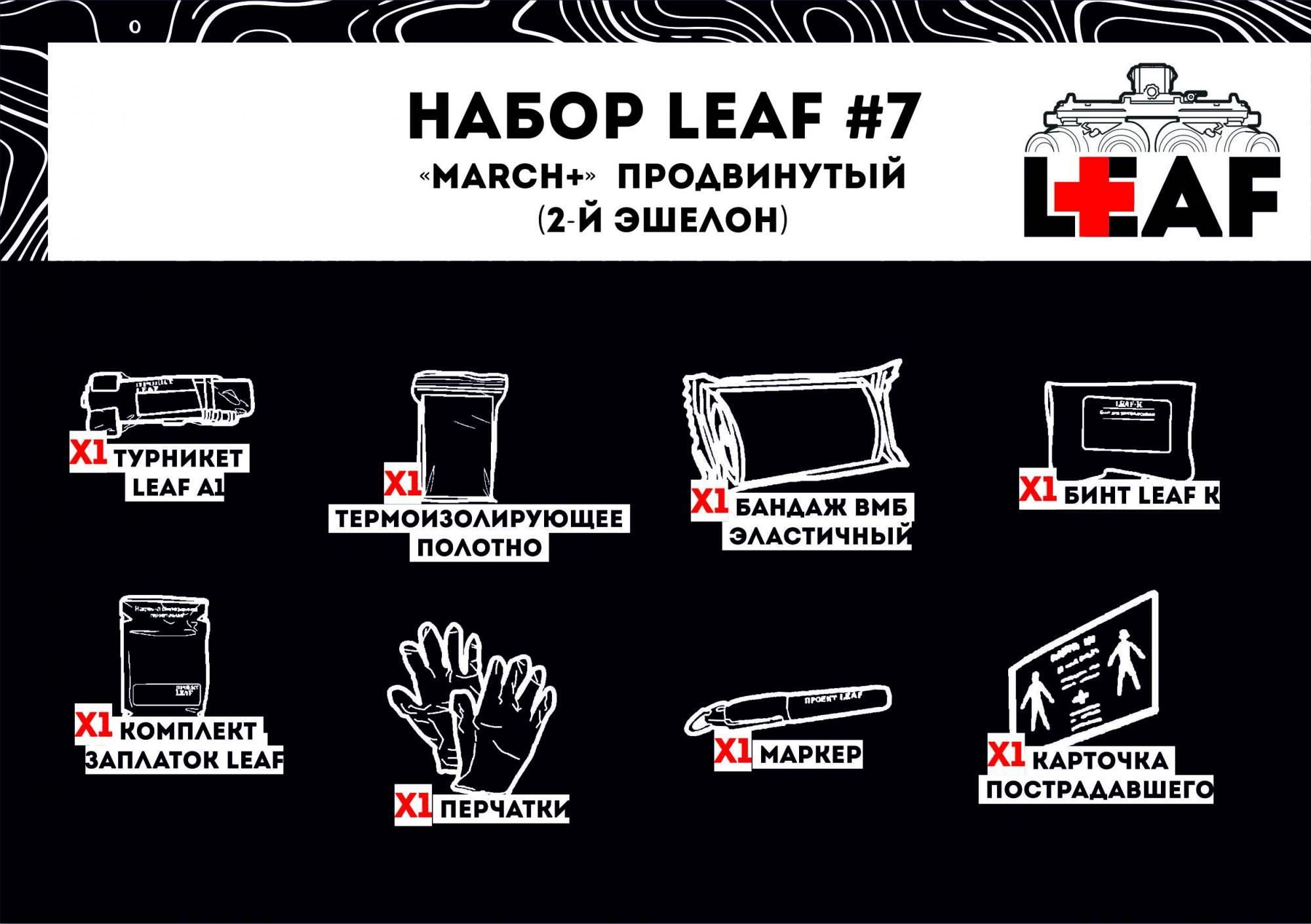 Набор №7 "MARCH+" LEAF продвинутый с доставкой по России | BreadyФото 0