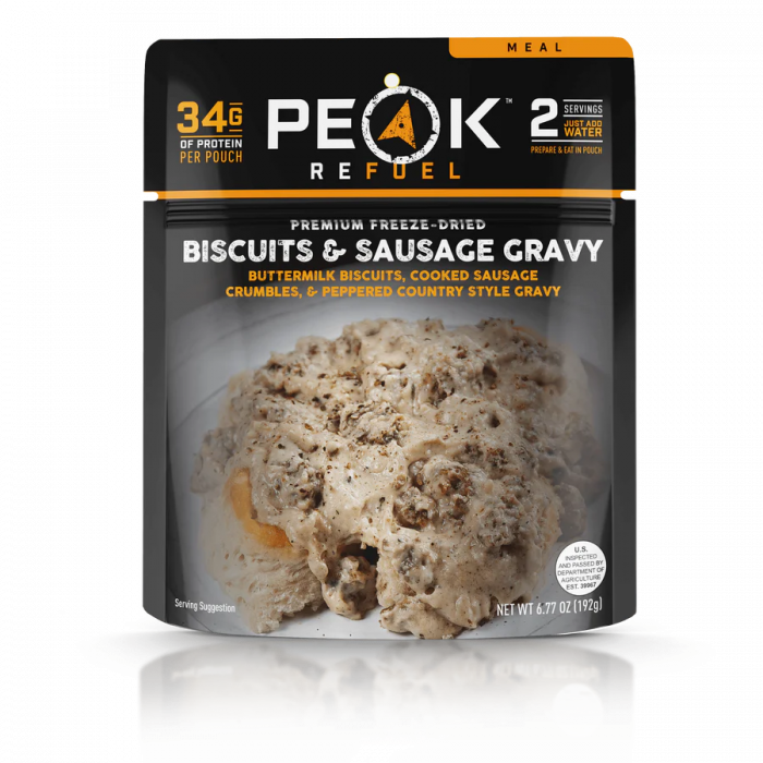 Печенье с соусом PEAK REFUEL BISCUITS & GRAVY 192г. с доставкой по России и в Казахстан | Bready