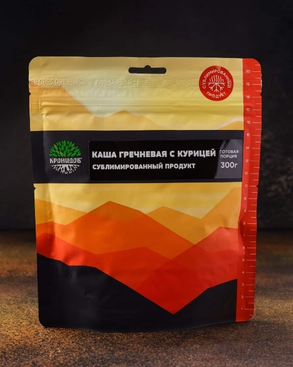Сублимированная Каша гречневая с курицей 85 г Кронидов с доставкой по России | BreadyФото 6