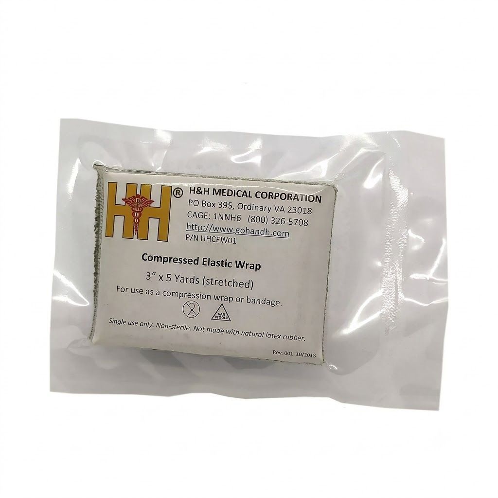 Компрессионный эластичный бинт Compressed Elastic Wrap H&H с доставкой по России | BreadyФото 0