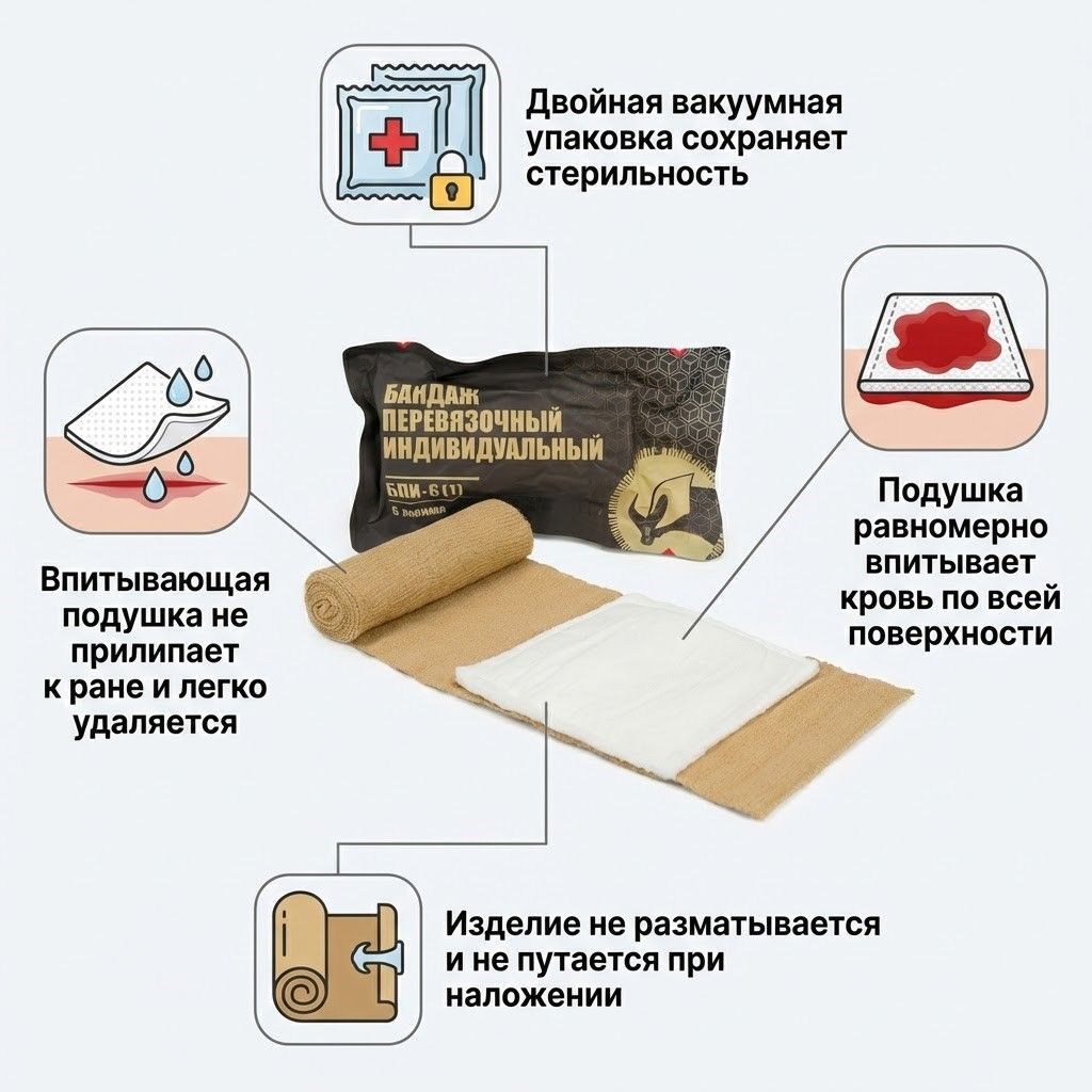 Компрессионный бандаж RHINO Rescue 6'' (с велкро-липучкой, 1 подушка) PZBD0049 (дисконт) с доставкой по России | BreadyФото 1