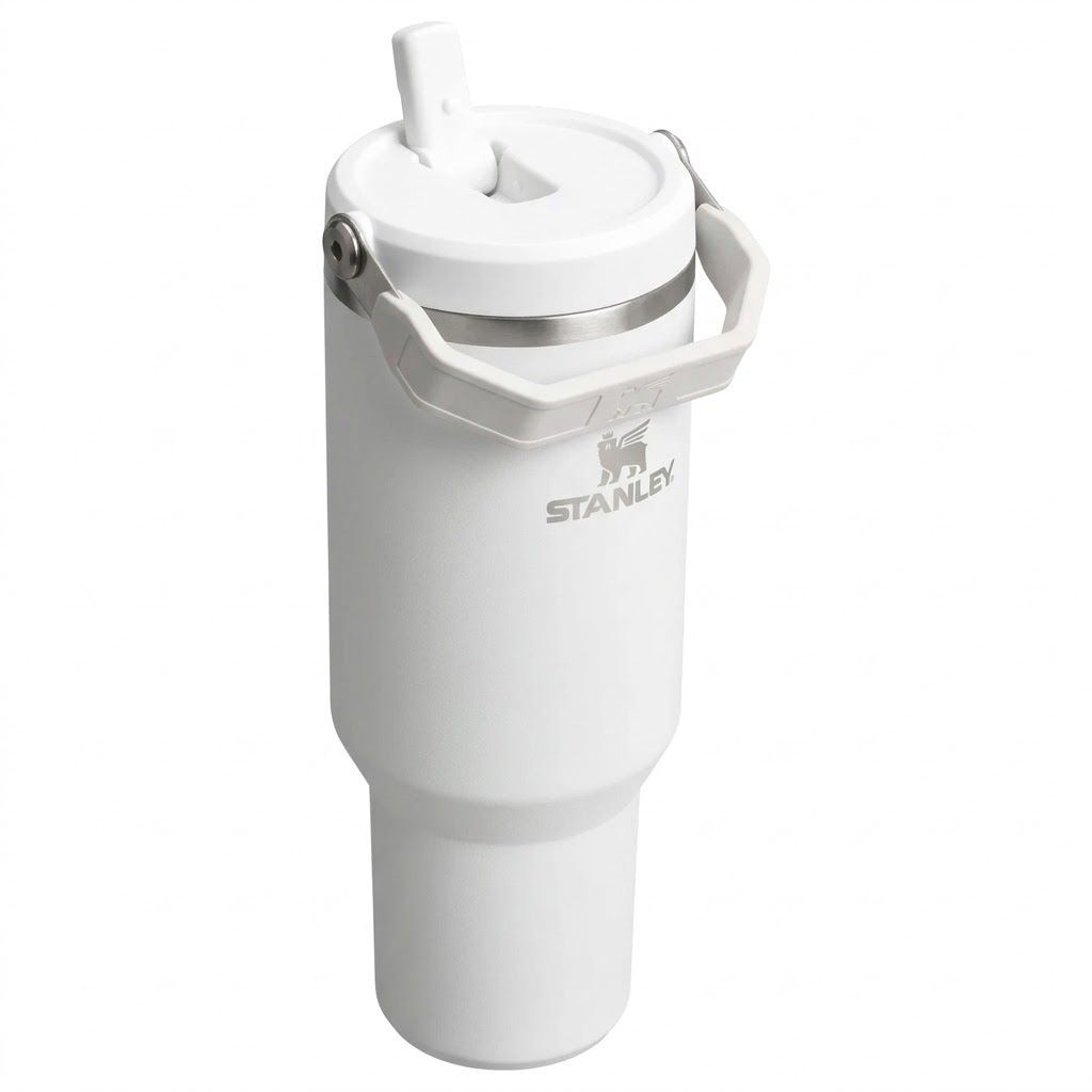 Стакан IceFlow Flip Straw Tumbler STANLEY, 887 ml, 10-09993-603 (цвет Frost) с доставкой по России | BreadyФото 2