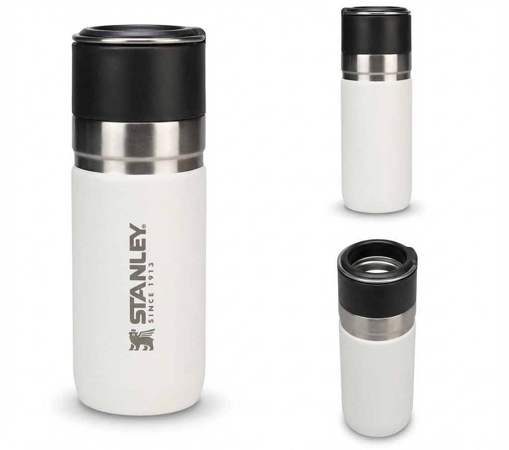 Термобутылка STANLEY GO Bottle белая 500ML 10-09557-002 с доставкой по России | BreadyФото 2