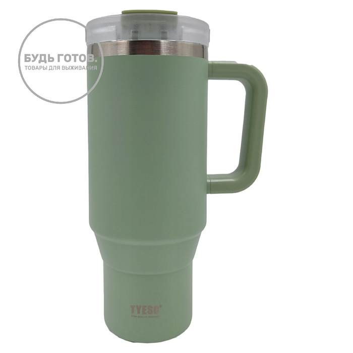 Термокружка Tyeso 1200ml (TS-8868 ) светло-зелёная (light-green) с доставкой по России и в Казахстан | BreadyФото 0