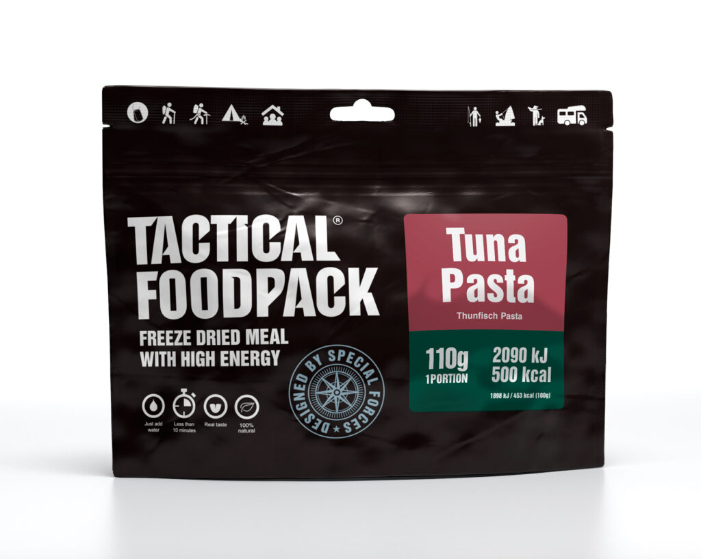 Паста с тунцом Tactical Foodpack TUNA PASTA 110 г с доставкой по России и в Казахстан | BreadyФото 0