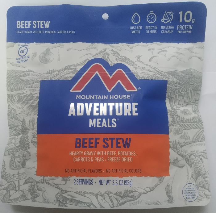 Жаркое из говядины Mountain House Маунтин Хаус BEEF STEW 92 г с доставкой по России и в Казахстан | BreadyФото 0