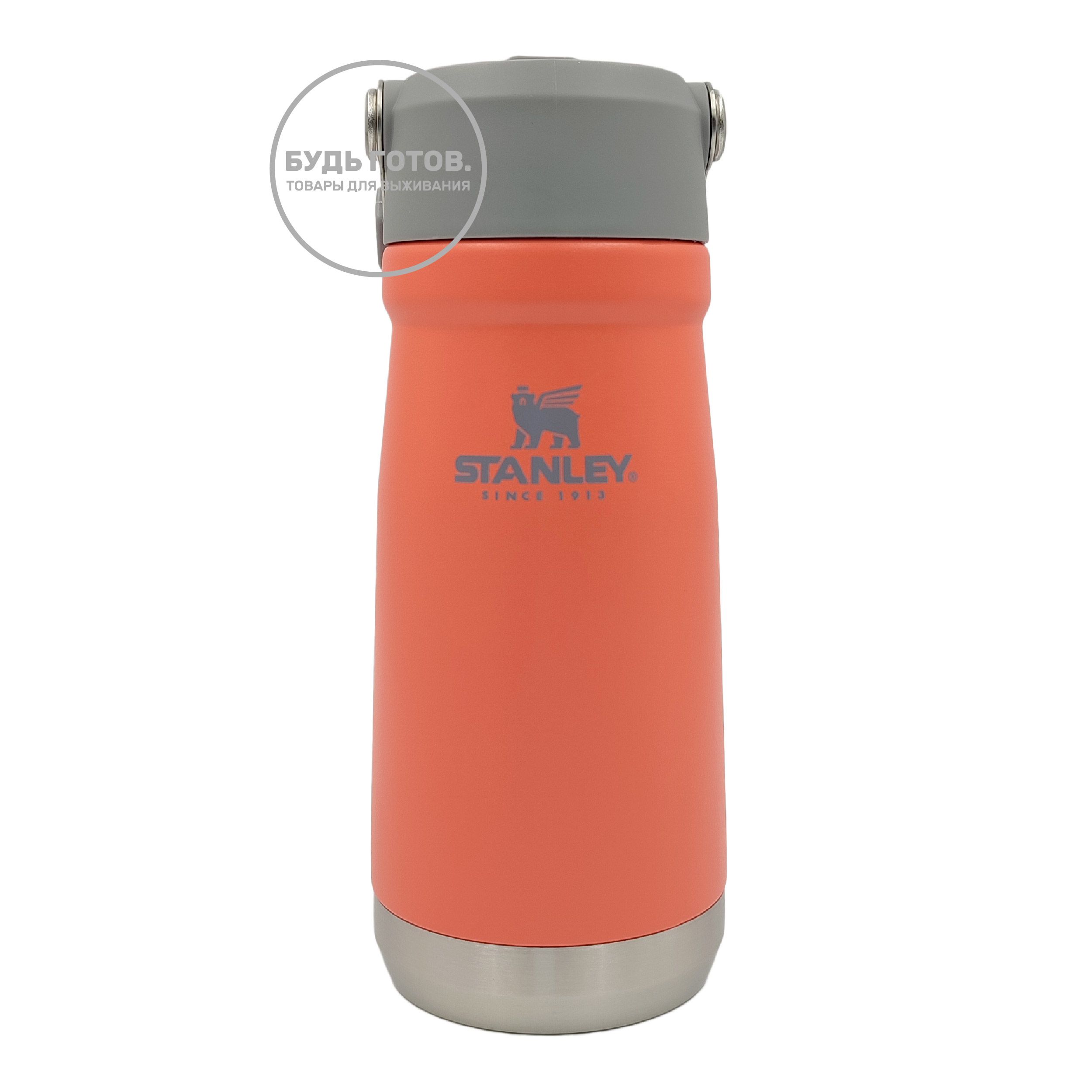 Термокружка STANLEY THE ICEFLOW™ FLIP STRAW WATER BOTTLE (коралловая), 500 ml, 10-09991-075 с доставкой по России и в Казахстан | BreadyФото 0