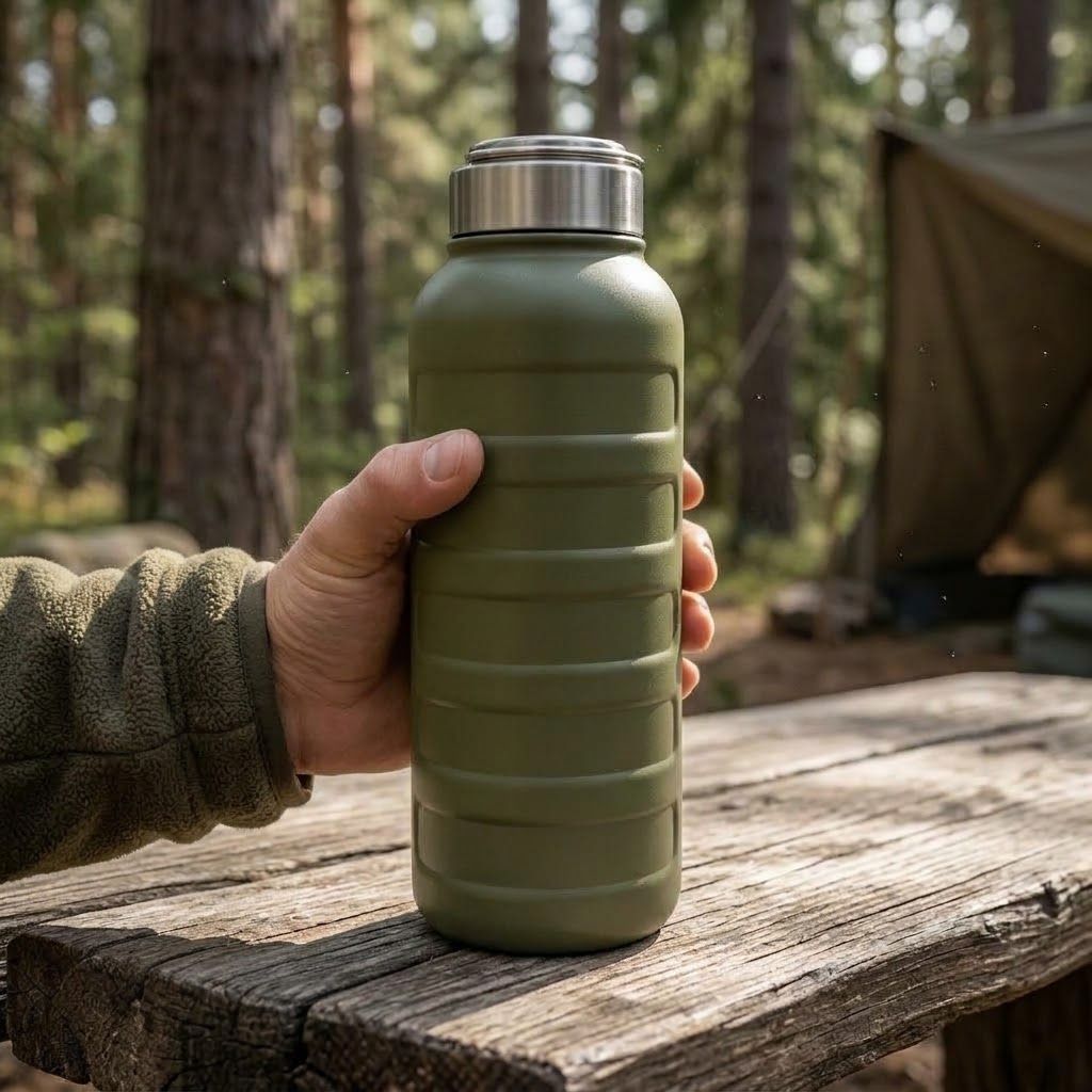 Термобутылка Tyeso TS-8816 1000ML зелёная с доставкой по России | BreadyФото 2