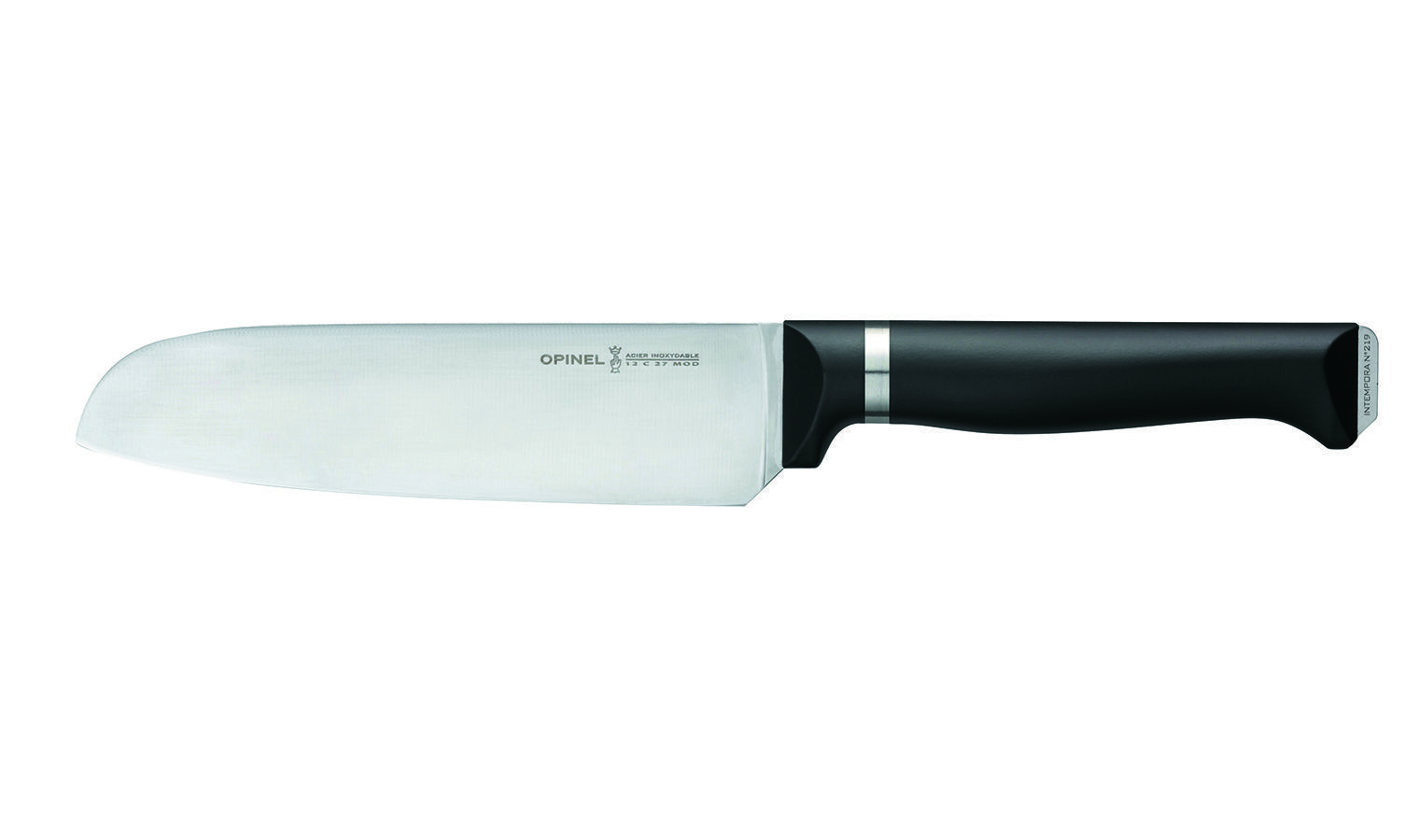 Нож кухонный Opinel №219 VRI Intempora Santoku универсальный с доставкой по России и в Казахстан | Bready