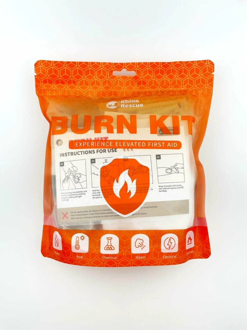 Набор для оказания первой помощи при ожогах Burn Kit RHINO RESCUE CPTK0007 с доставкой по России и в Казахстан | BreadyФото 2