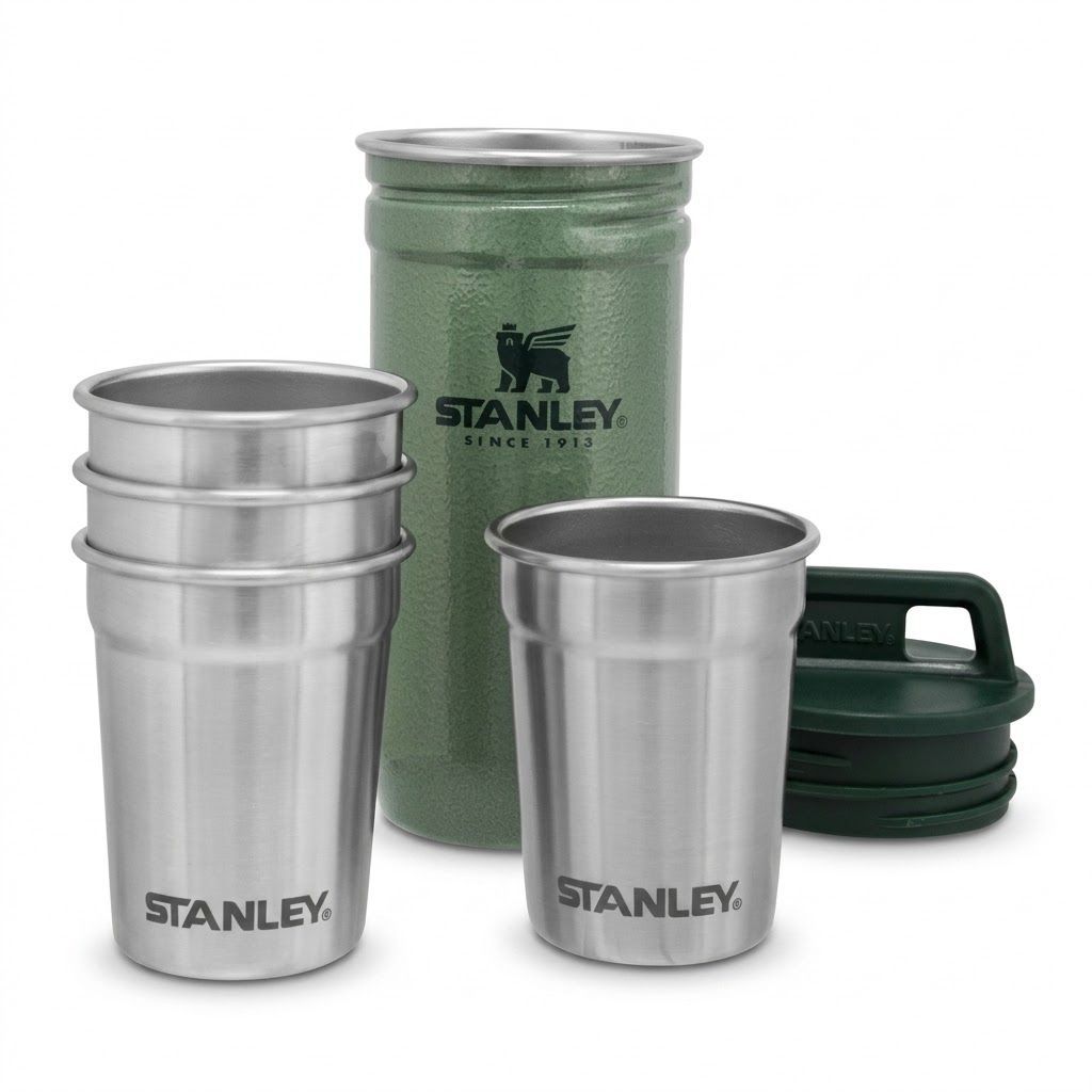 [Дисконт] Набор стопок STANLEY ADVENTURE 0,59L c флягой 0,23L зеленый 10-01883-058 с доставкой по России | BreadyФото 2