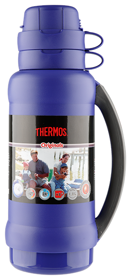 Термос со стеклянной колбой Thermos 34-180 объем 1,8 л с доставкой по России и в Казахстан | Bready