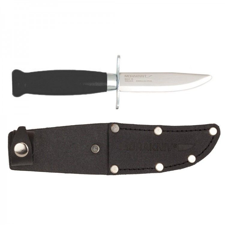 Нож Morakniv Scout 39 Safe Black, нержавеющая сталь, цвет черный с доставкой по России и в Казахстан | Bready