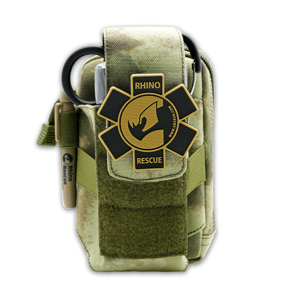 Тактическая аптечка первой помощи RHINO Rescue Tactical Bag Outdoor Molle Military (мох) с доставкой по России и в Казахстан | BreadyФото 1