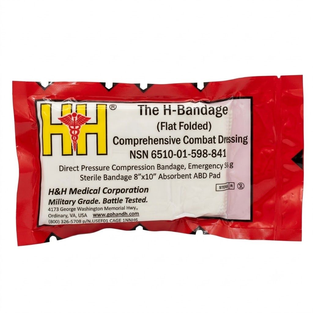 Компрессионный бандаж H-Bandage (Flat folded) H&H  с доставкой по России | BreadyФото 0