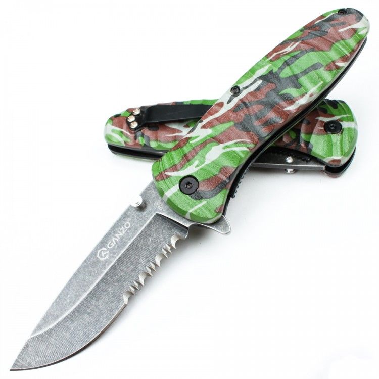 Нож Ganzo G622-CA2-4S, зеленый с доставкой по России и в Казахстан | Bready