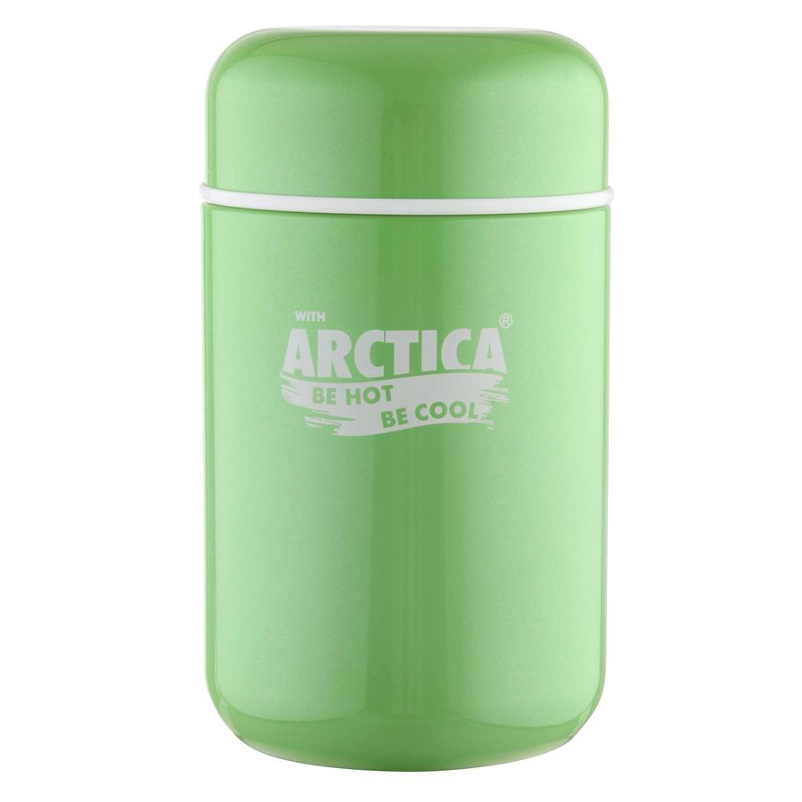 Термос-бочонок "Арктика" с широким горлом 411-400 400 мл (цвет - зеленый) с доставкой по России и в Казахстан | Bready