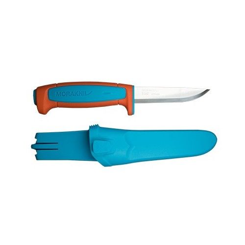 Нож Morakniv Basic 546, нержавеющая сталь, пласт. ручка (оранжевый), 13202 с доставкой по России и в Казахстан | BreadyФото 0