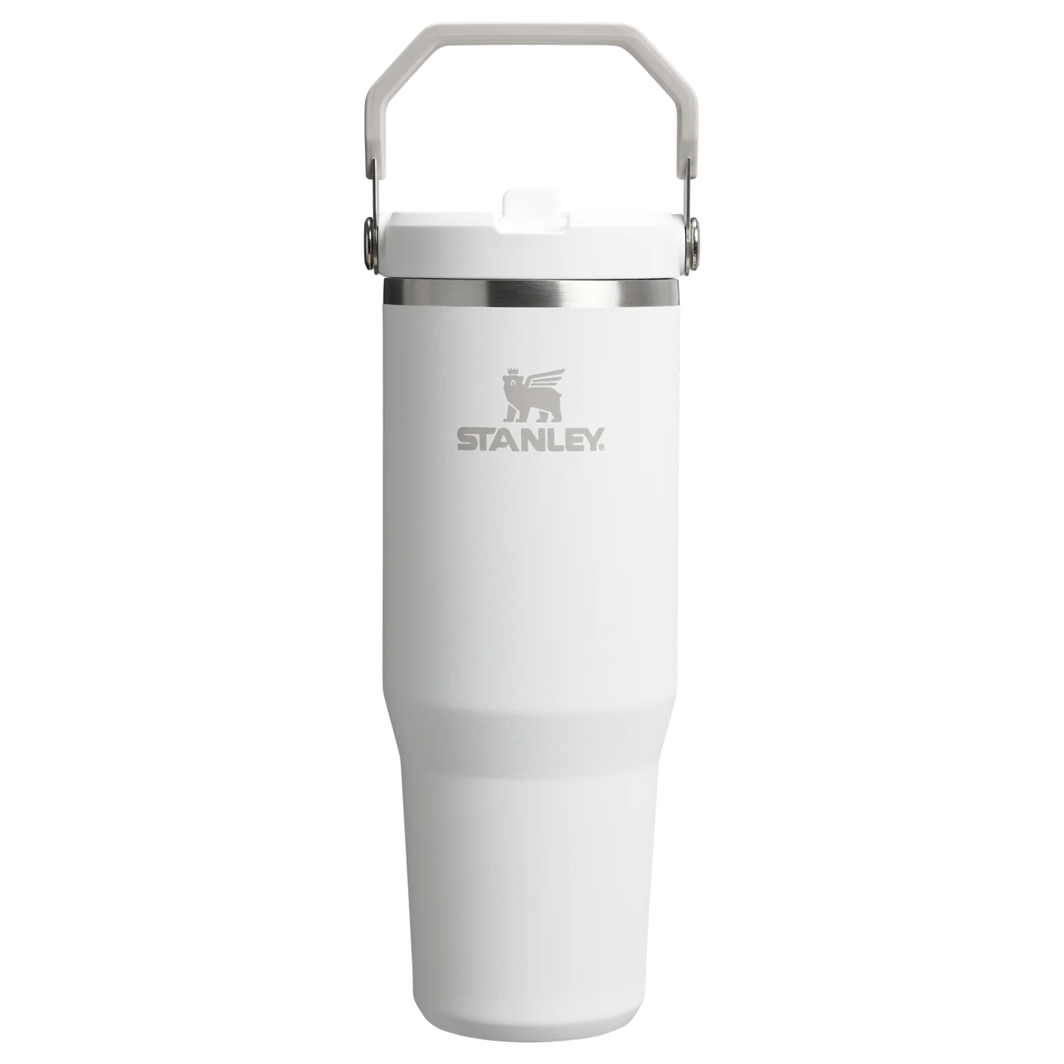 Стакан IceFlow Flip Straw Tumbler STANLEY, 887 ml, 10-09993-603 (цвет Frost) с доставкой по России | Bready