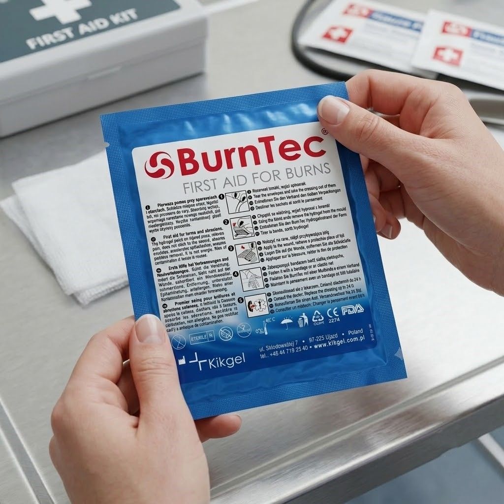 Повязка противоожоговая гидрогелевая BurnTec 6x12 см с доставкой по России | BreadyФото 5