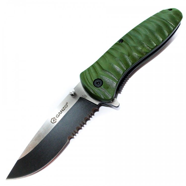 Нож Ganzo G622-G-5S, зеленый с доставкой по России и в Казахстан | Bready