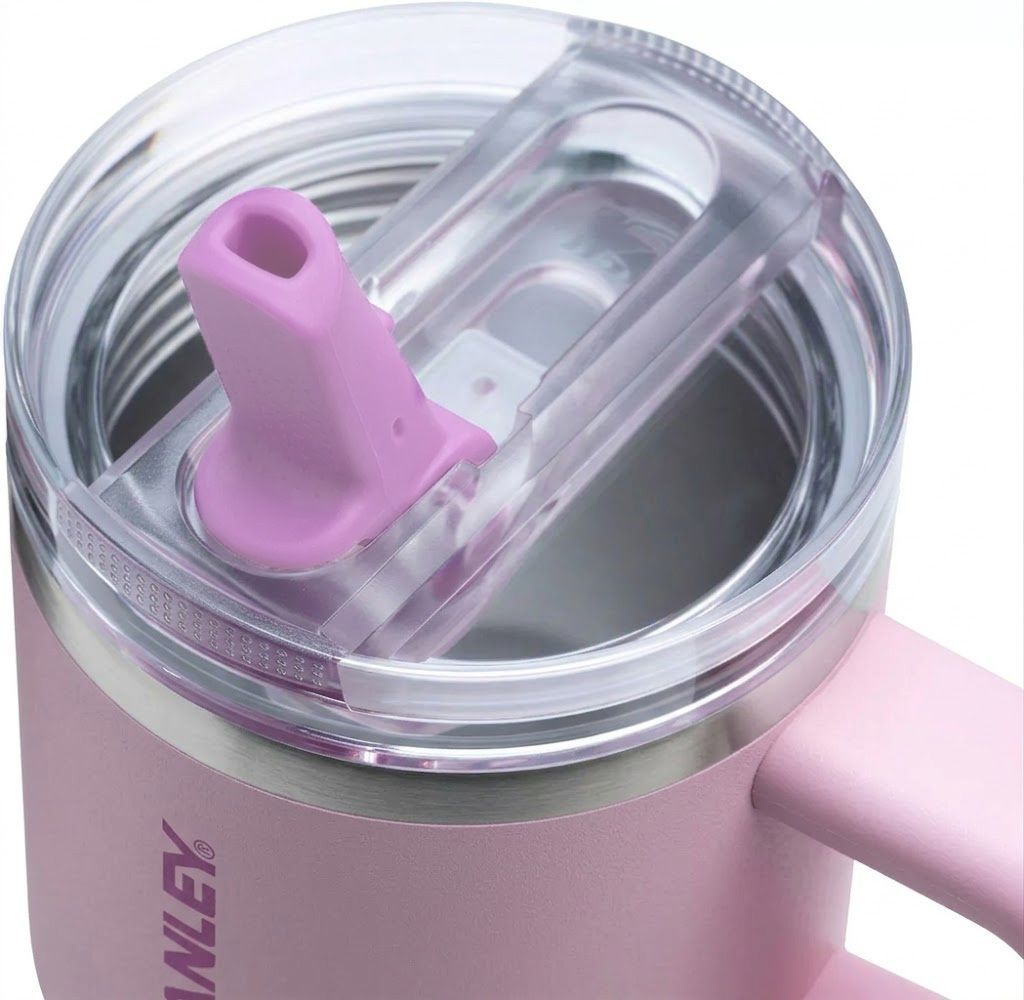 Термокружка STANLEY The Quencher ProTour Flip Straw Tumbler 591 ml (цветение вишни cherry blossom), 10-12980-012 с доставкой по России | BreadyФото 2