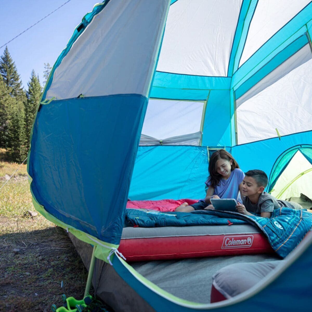 Спальный мешок детский Coleman Kids 50 (синий) с доставкой по России | BreadyФото 7