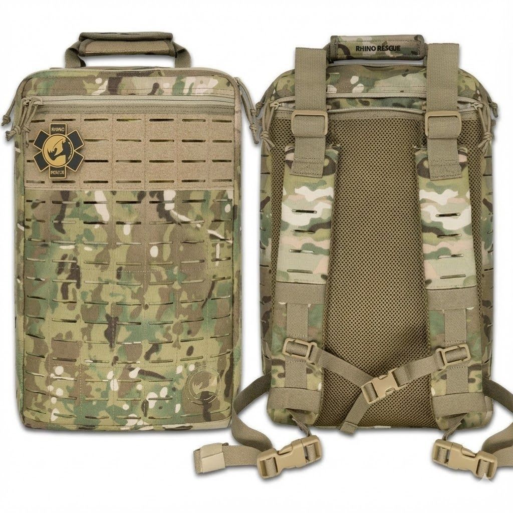 Аптечка рюкзак тактический без наполнения R9 Rhino Rescue (мультикам) с доставкой по России | BreadyФото 4