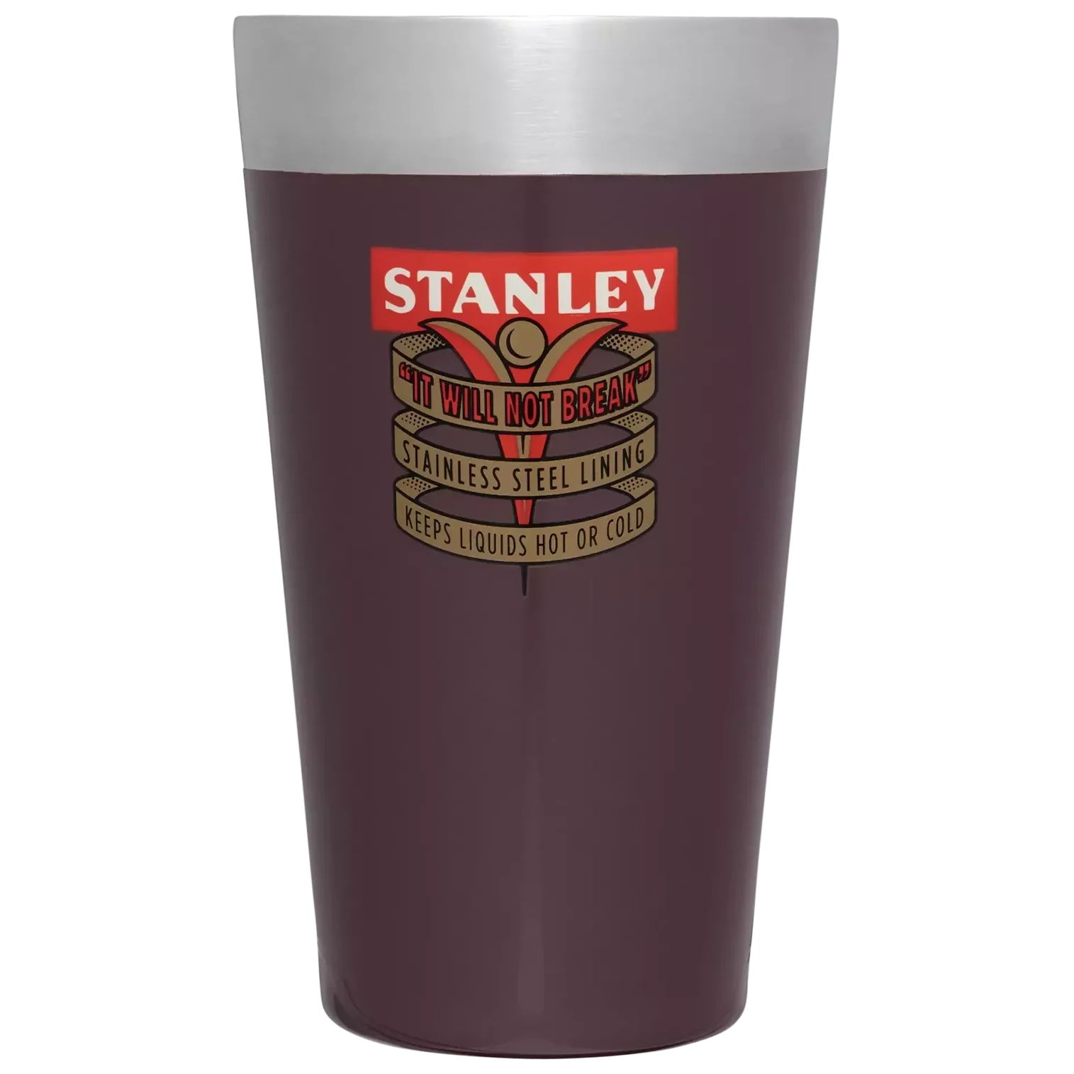 Пинта Beer Pint STANLEY MILESTONES STACKING, 473 ml,10-02282-350 (1940 Garnet Gloss) с доставкой по России и в Казахстан | BreadyФото 2