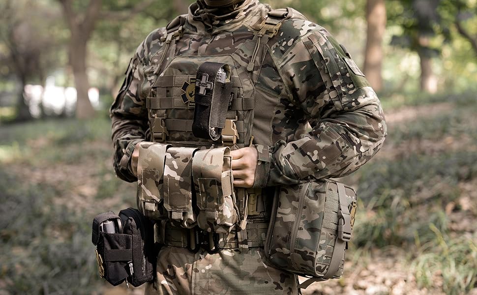 Тактический жилет Rhino Rescue (мультикам) с доставкой по России | BreadyФото 11