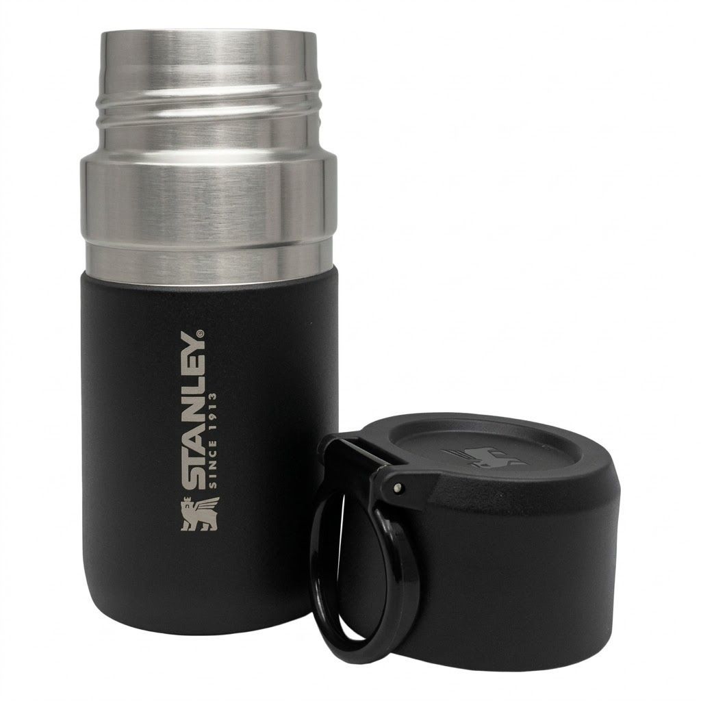 ТЕРМОКРУЖКА STANLEY GO BOTTLE 10-10261-001, черная, 280 ml с доставкой по России | BreadyФото 2