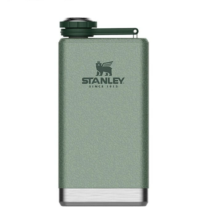 Фляга STANLEY Adventure Pre-party Flask 10-01695-034 темно-зеленая 148mL с доставкой по России | Bready