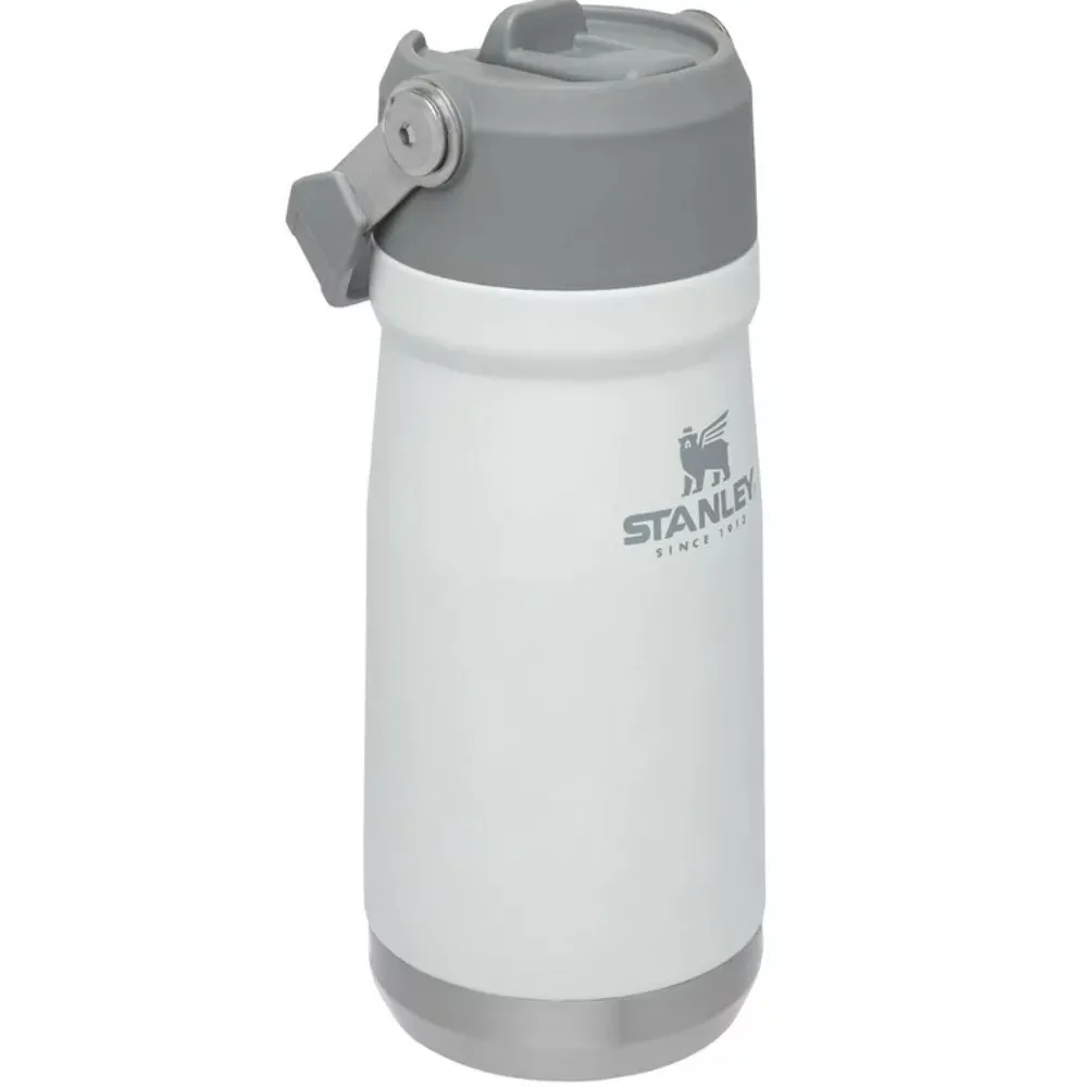 Термокружка STANLEY THE ICEFLOW™ FLIP STRAW WATER BOTTLE (белая), 500 ml, 10-09991-072 с доставкой по России и в Казахстан | BreadyФото 1