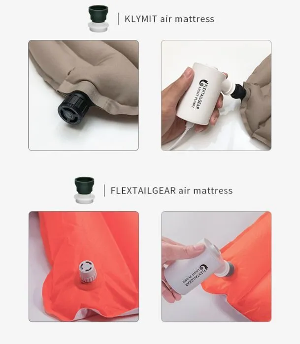 Насос портативный "FLEXTAILGEAR" (3 насадки) с доставкой по России | BreadyФото 6