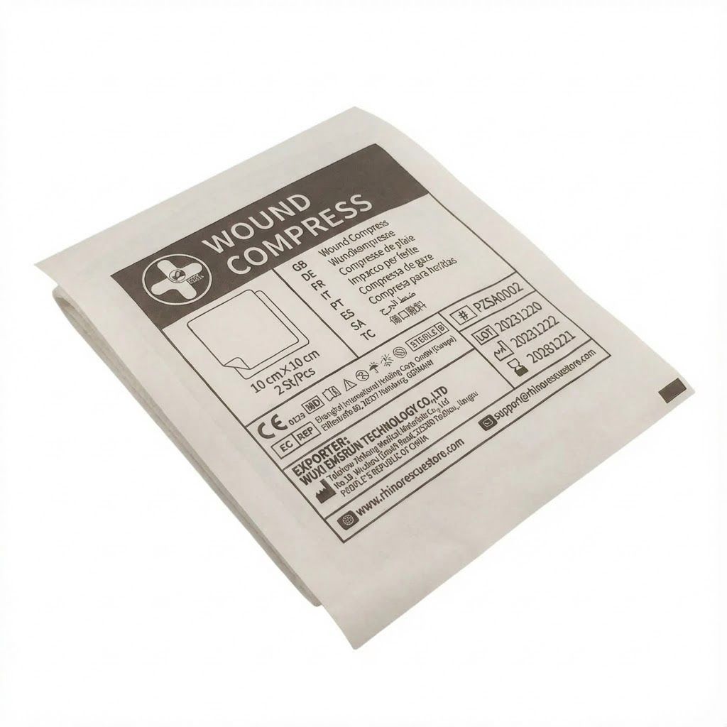 Раневая повязка (компресс)  RHINO Rescue Wound Compress с доставкой по России и в Казахстан | BreadyФото 3