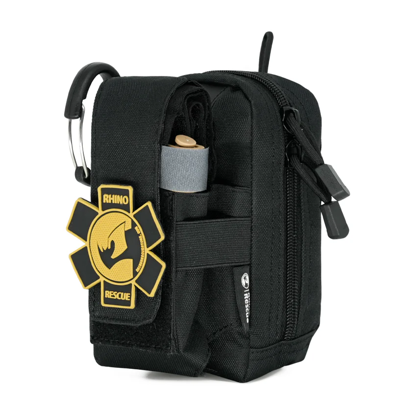 Тактическая аптечка первой помощи RHINO Rescue Tactical Bag Outdoor Molle Military (чёрная) с доставкой по России | BreadyФото 4