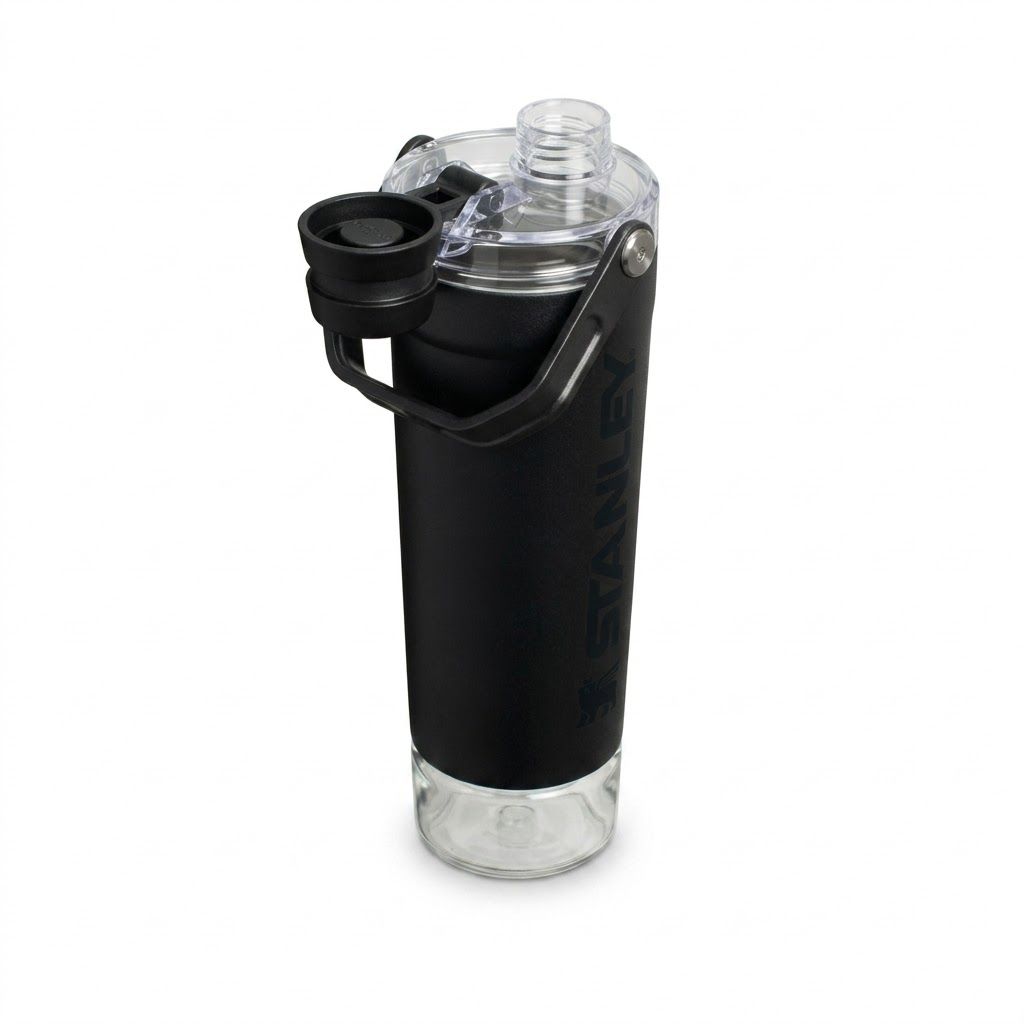 Термобутылка STANLEY The Activate Shaker Bottle 591 ml (10-13312-001) black 2.0 черный с доставкой по России | BreadyФото 3