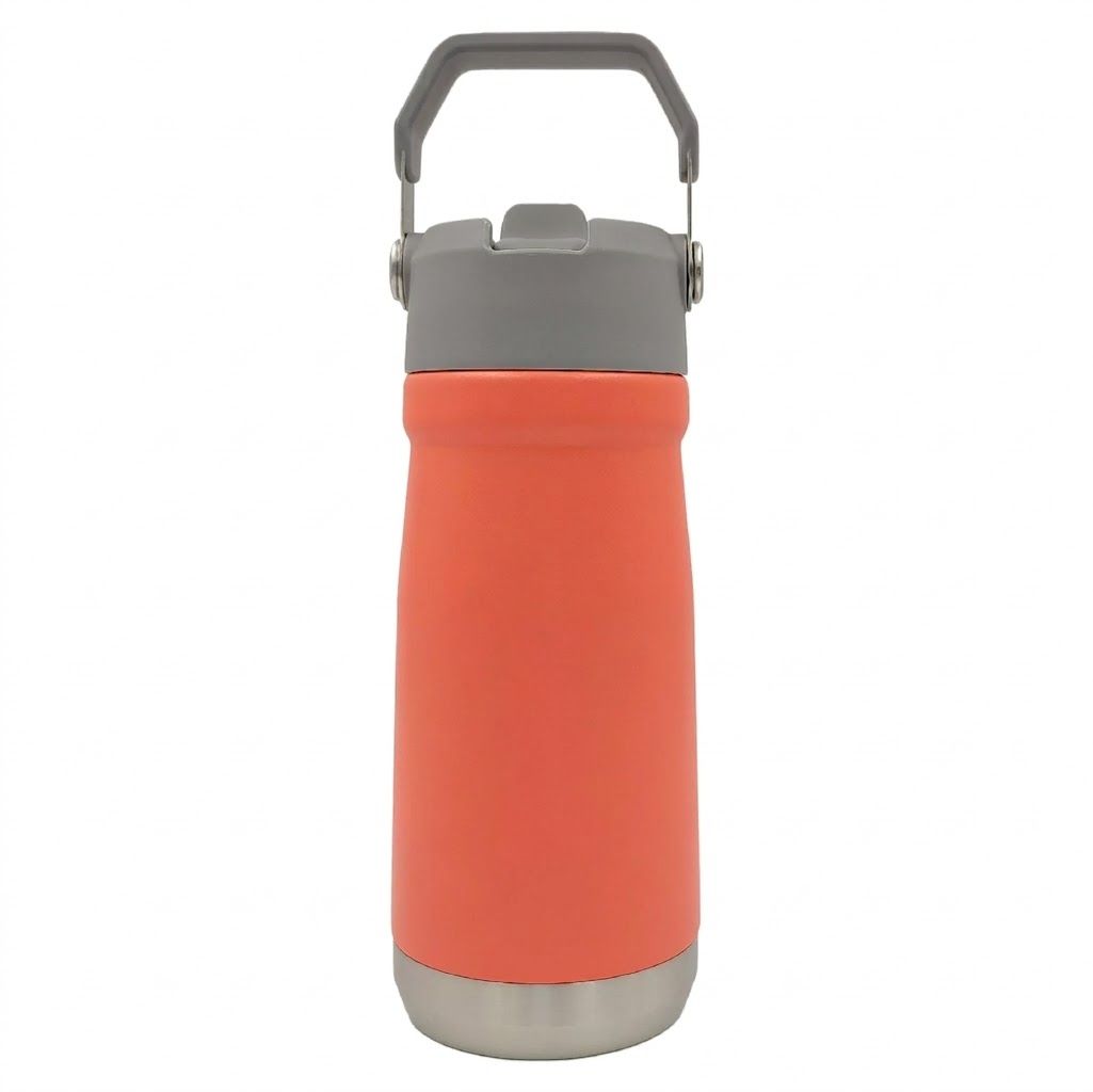 Термокружка STANLEY THE ICEFLOW™ FLIP STRAW WATER BOTTLE (коралловая), 500 ml, 10-09991-075 с доставкой по России | BreadyФото 3