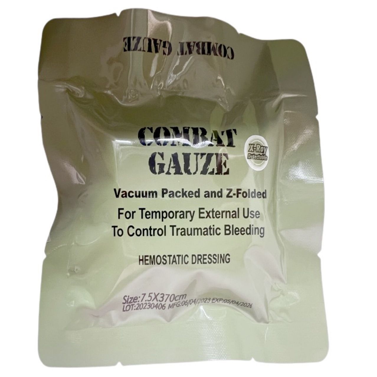 Бинт кровоостанавливающий Combat Gauze Z-fold с доставкой по России и в Казахстан | BreadyФото 0