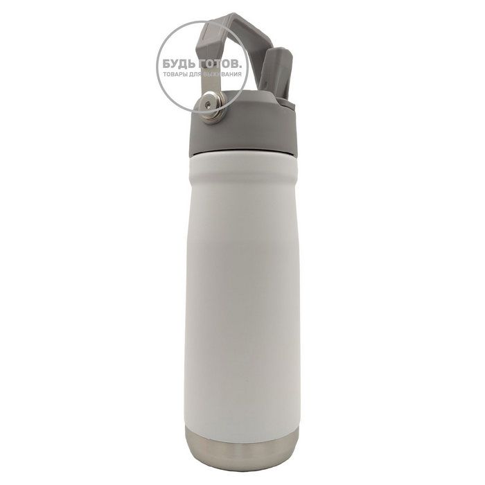 Термокружка STANLEY THE ICEFLOW™ FLIP STRAW WATER BOTTLE (белая), 500 ml, 10-09991-072 с доставкой по России и в Казахстан | BreadyФото 2