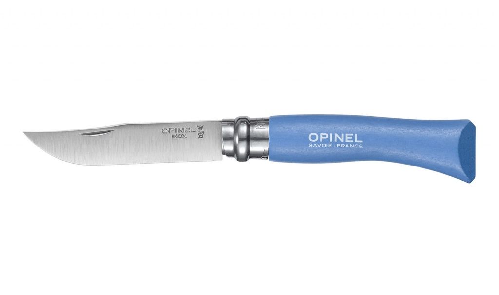 Нож складной Opinel №7 VRI Colored Tradition Sky blue с доставкой по России и в Казахстан | Bready