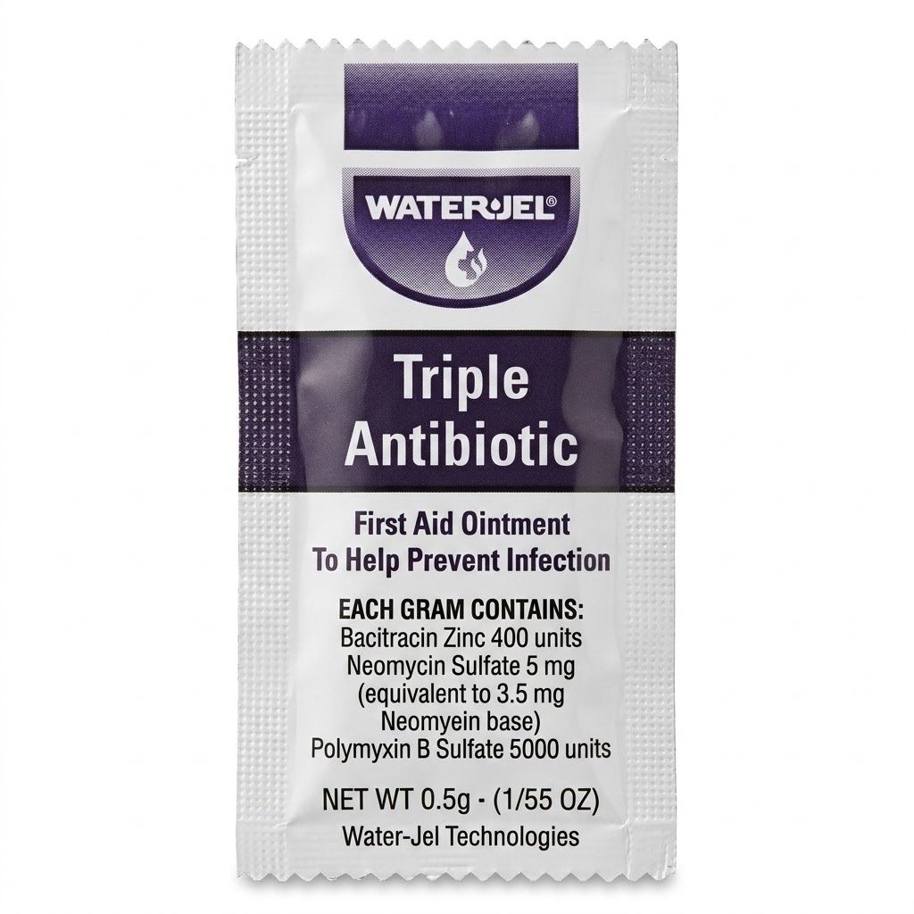 Мазь с тройным антибиотиком Water Jel Triple Antibiotic 0,5 гр. с доставкой по России | BreadyФото 0